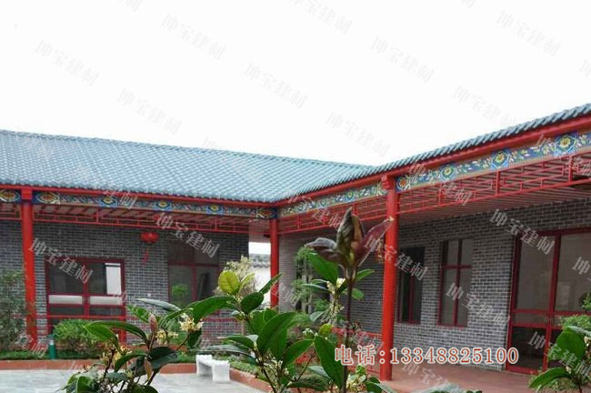 樹(shù)脂瓦庭院，傳統文化與現代文明相結合的別致景觀(guān)