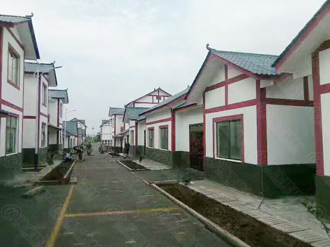 廣安3000米樹(shù)脂瓦的農村集中建房美翻了